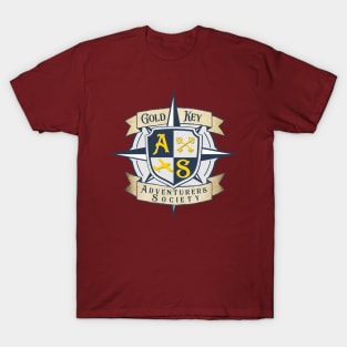 Gold Key Adventurers Society Crest T-Shirt